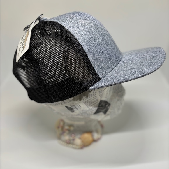 Arcadian Outfitters No Vacancy Oregon Hat Trucker Snapback Gray Black NWT - Picture 3 of 9